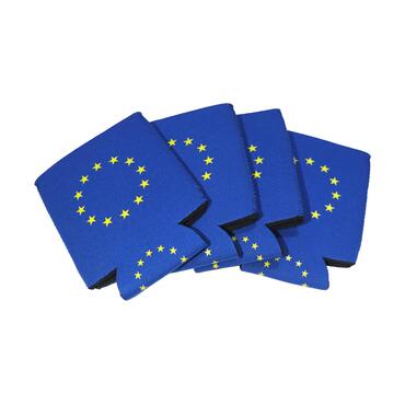 Can Coolers European Union (EU) Flag for 33cl Cans front view