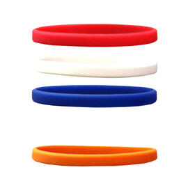 Narrow Silicone Bracelets Mix Netherlands - for Children front