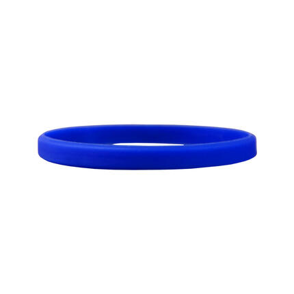 Narrow Silicone Bracelets Blue detailed view