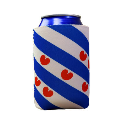 Can Coolers Friesland Flag for 33cl Cans in use
