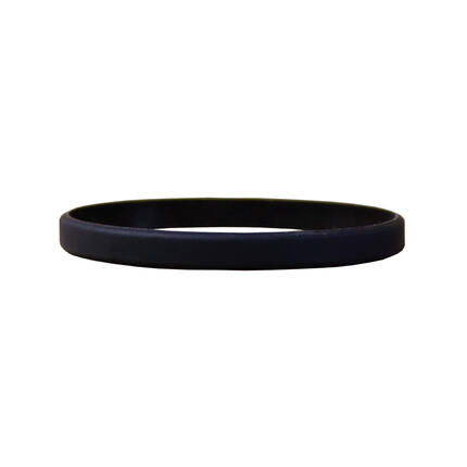 Narrow Silicone Bracelets Blue - for Children detail