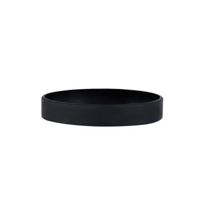 Silicone Bracelets Black - for Adults detail view