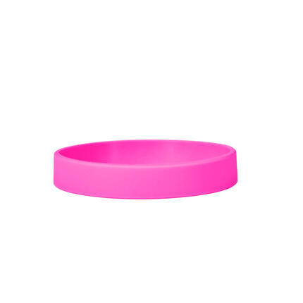 Silicone Bracelets Pink - for Adults detail view