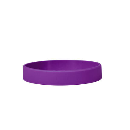 Silicone Bracelets Purple - for Adults detail view