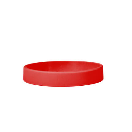 Silicone Bracelets Red - for Adults detail view