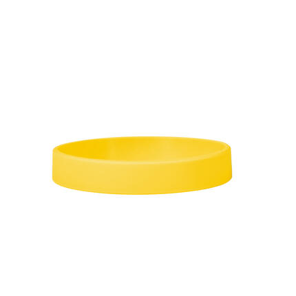 Silicone Bracelets Yellow - for Adults detail view