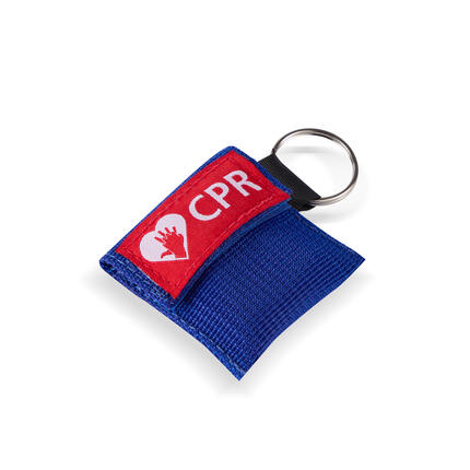 CPR Masks in Blue Keychains detailed view