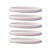 Narrow Silicone Bracelets White - for Children front