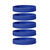 Silicone Bracelets Blue - for Adults front view