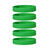 Silicone Bracelets Green - for Adults front view