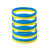 Silicone Bracelets Flag Ukraine - for Adults front