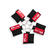 CPR Masks in Black Keychains front view